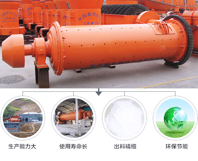 选矿球磨机的优势 选矿球磨机的优势